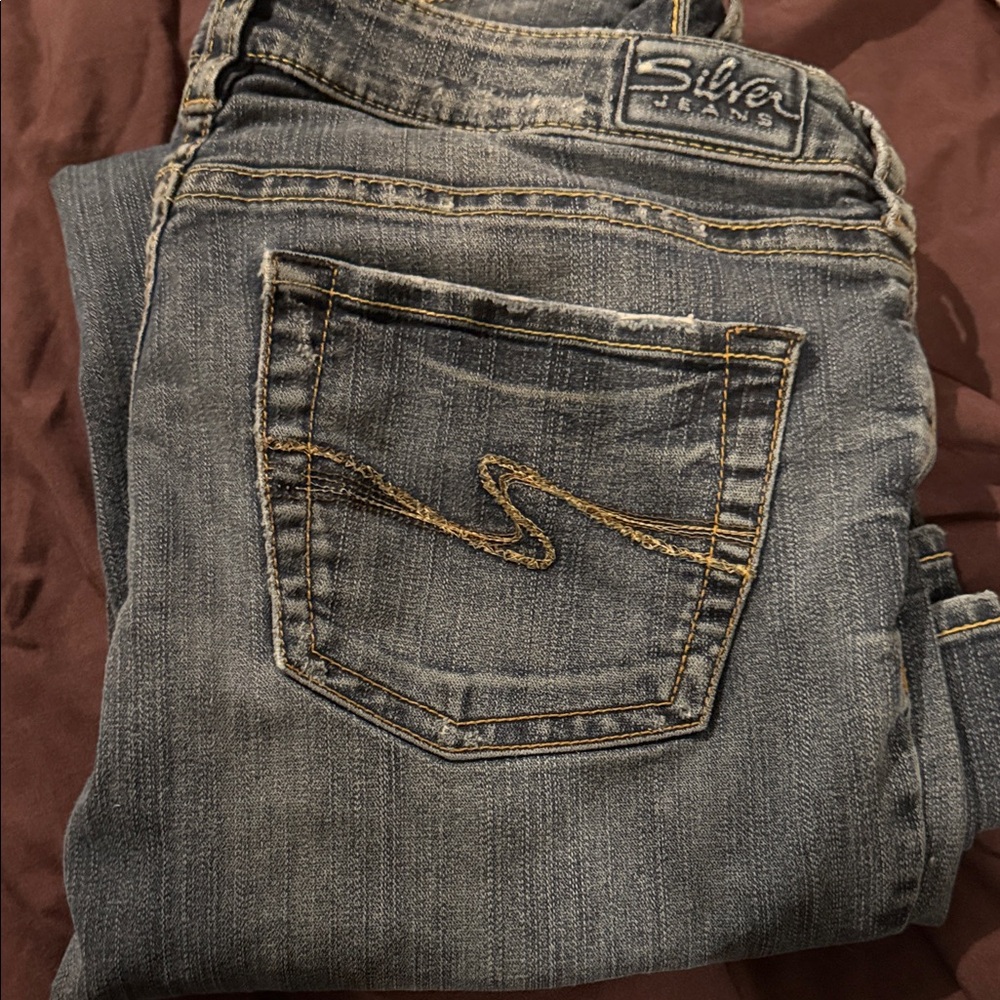 Silver Jeans Women's Dark Gray Denim